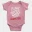 If Only I Could Replace Water With Quarter Short Sleeve Baby Onesie in Pink Color